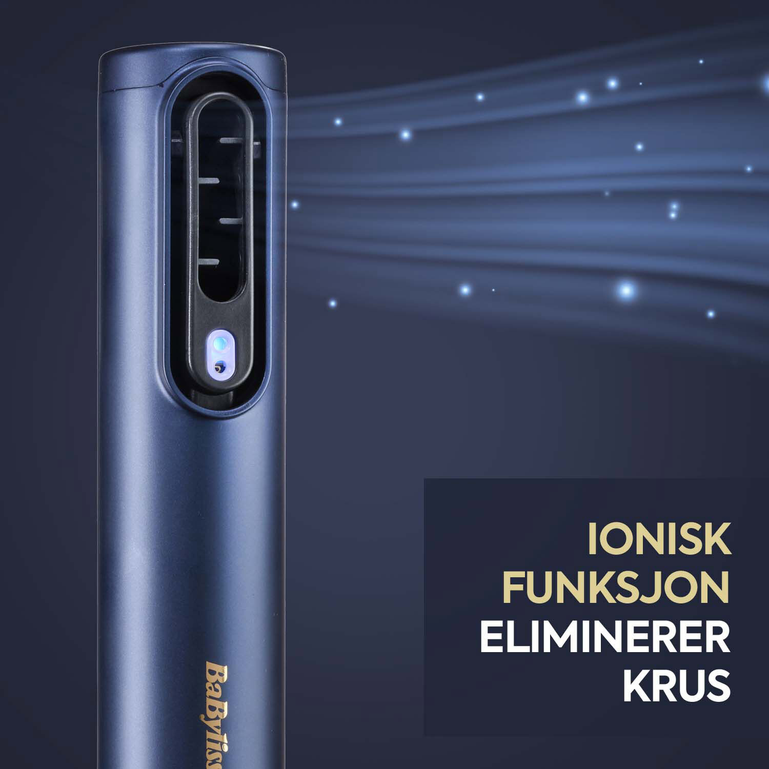 Ionisk pleie for krusete h&aring;r